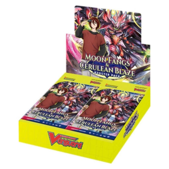 Vanguard DZ-BT07 Moon Fangs & Cerulean Blaze Booster Box - Trading Card Games