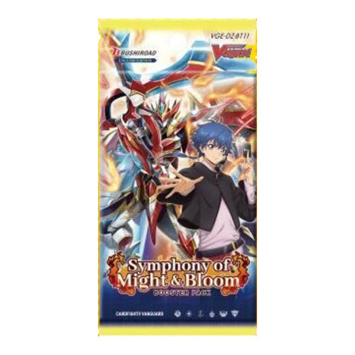 Vanguard DZ-BT11 Symphony of Might & Bloom Single Booster Pack - Trading Card Games