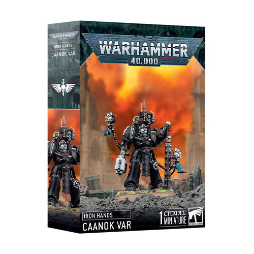 Warhammer 40K Iron Hands Caanok Var - Board Games