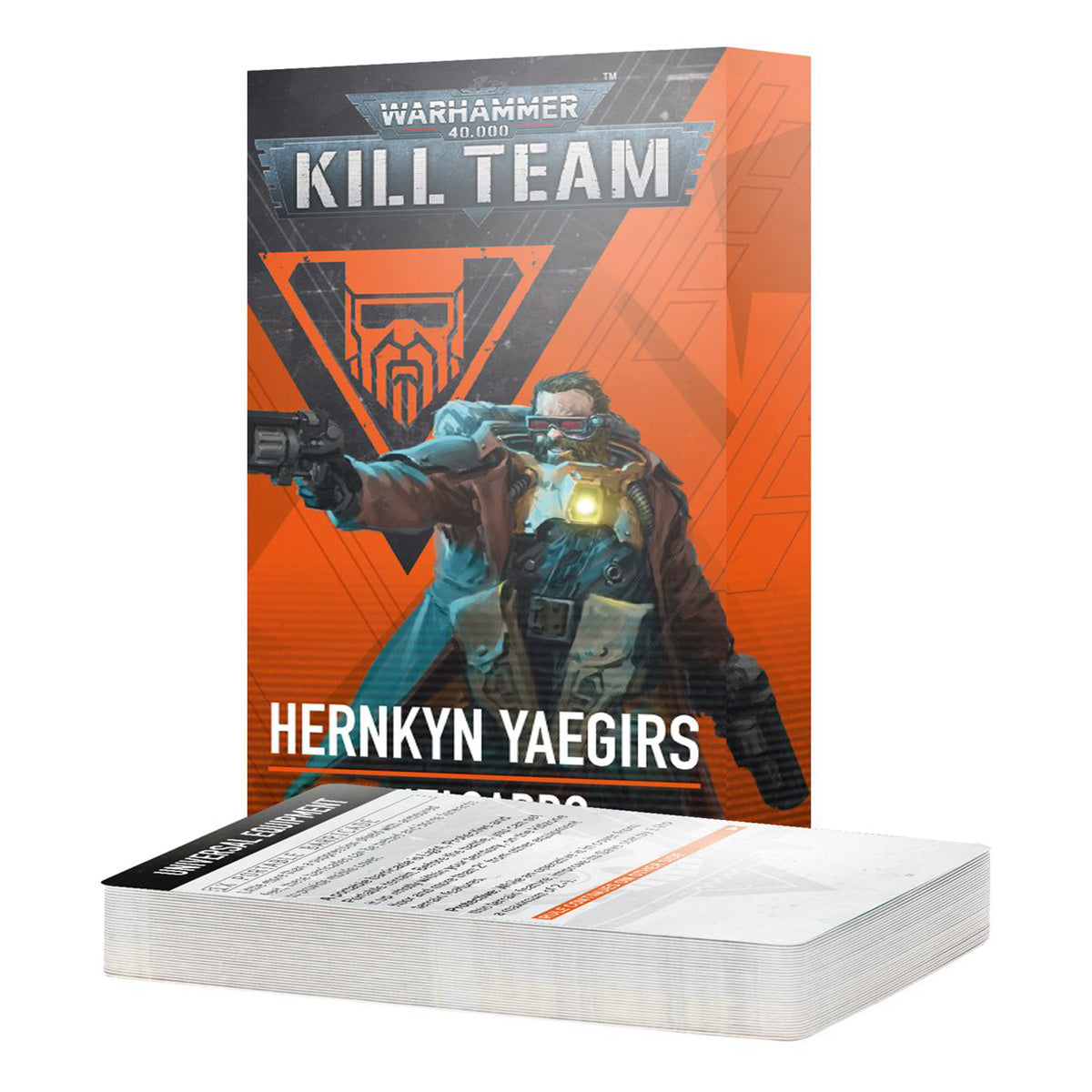 Warhammer 40K Kill Team Hernkyn Yaegirs Datacards - Board Games - 3