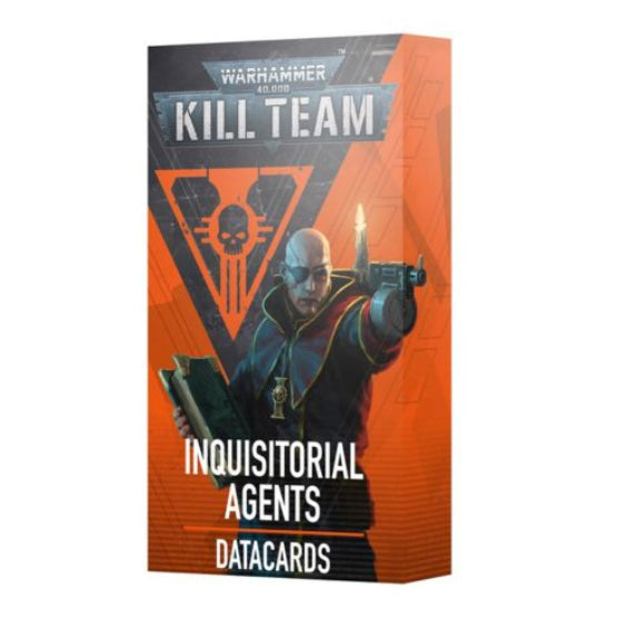 Warhammer 40K Kill Team Inquisitorial Agents Datacards - Board Games