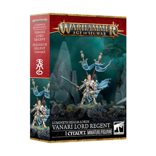 Warhammer Age of Sigmar Lumineth Realm-Lords Vanari Lord Regent - Board Games