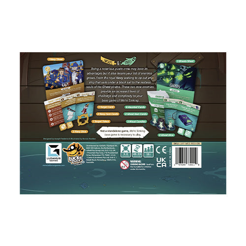 We're Sinking! Swords & Souls Expansion - Board Games - 4