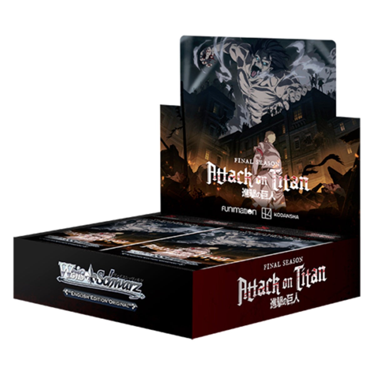 [Weiss Schwarz] Attack on Titan: Final Season Booster Box - Trading Card Games