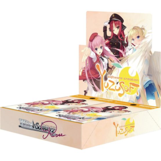 Weiss Schwarz Rose JPN YUZU SOFT Booster Box Japanese - Trading Card Games