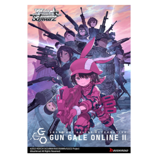 Weiss Schwarz Sword Art Online Alternative Gun Gale Online II Extra Booster Box - Trading Card Games