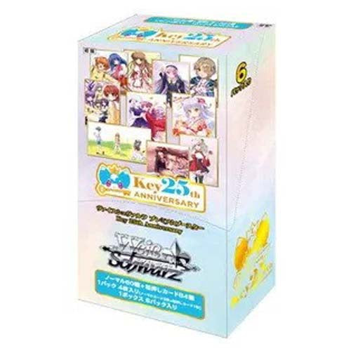 Weiss Schwarz JPN Key 25th Anniversary Premium Booster Box Japanese - Trading Card Games