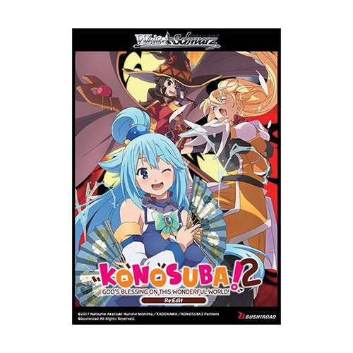 Weiss Schwarz KONOSUBA God’s blessing on this wonderful world! Re:Edit Booster Box - Trading Card Games - 2