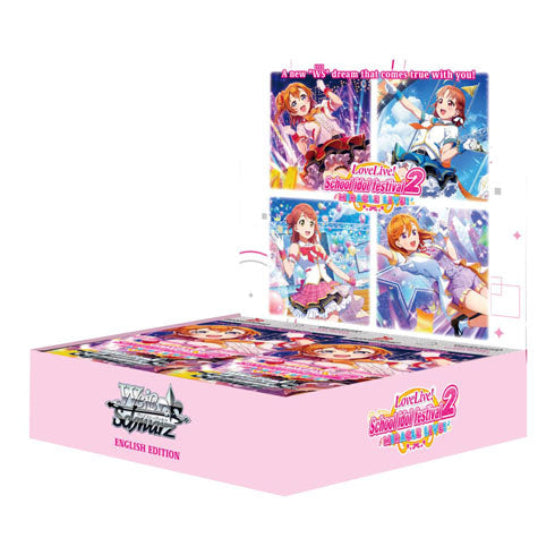 Weiss Schwarz Love Live School Idol Festival 2 MIRACLE LIVE! Booster Box - Trading Card Games