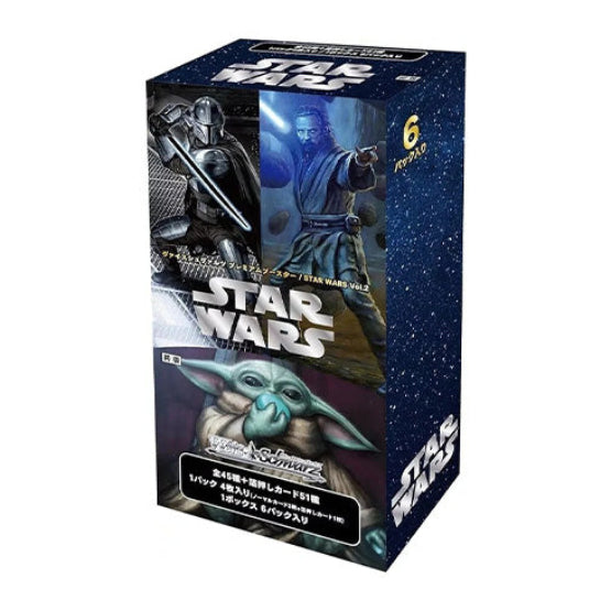 Weiss Schwarz Premium Booster Box STAR WARS Vol.2 Japanese - Trading Card Games