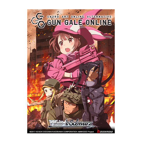 Weiss Schwarz Sword Art Online Alternative Gun Gale Online REPRINT Booster Box - Trading Card Games