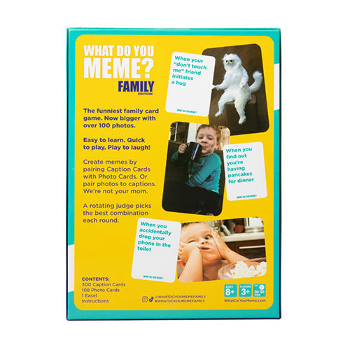 What Do You Meme? Family Edition Refresh - Board Games - 4
