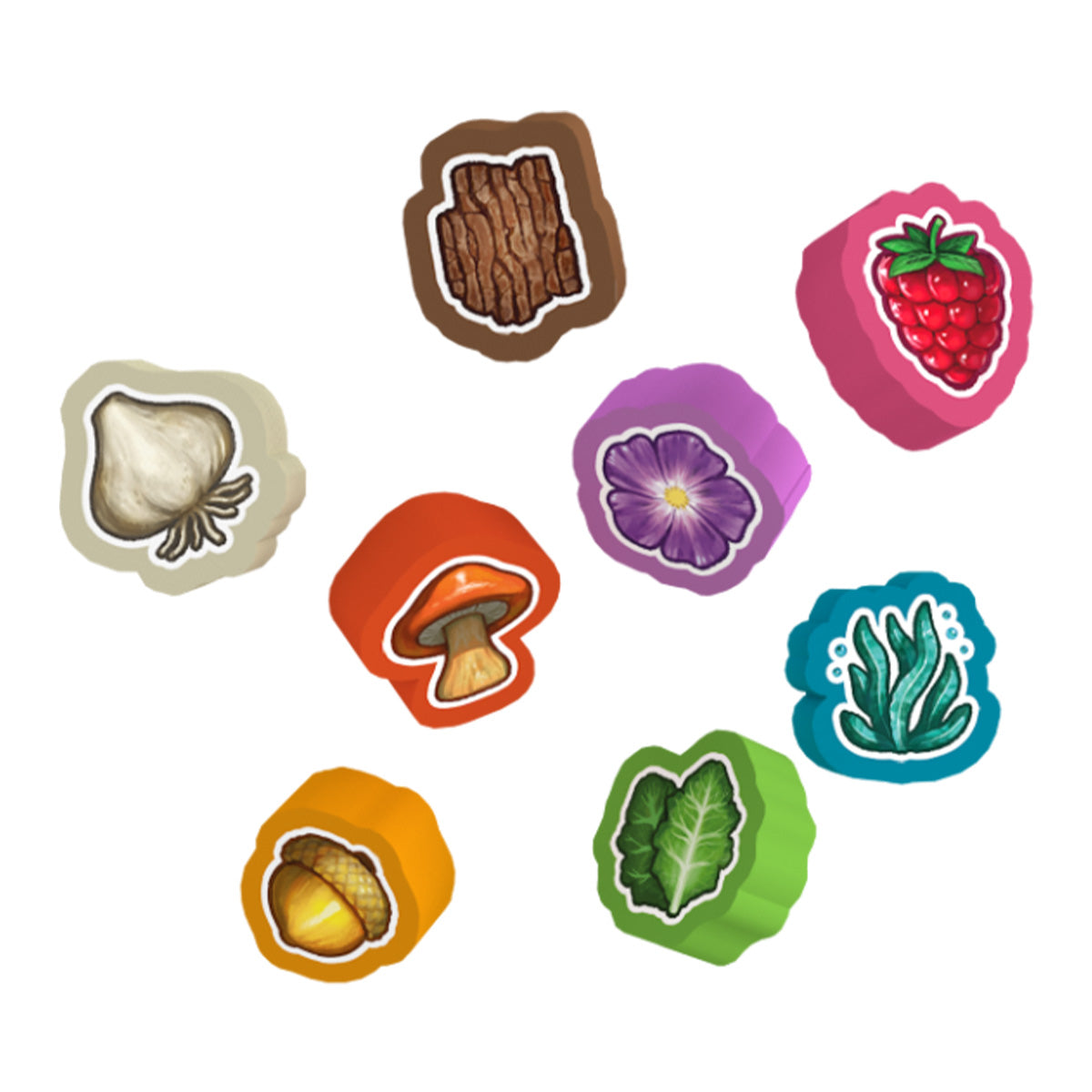 Wild Gardens Premium Wooden Ingredients - Board Games - 4
