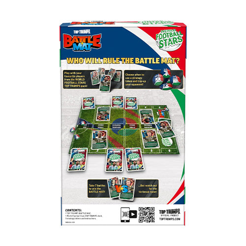 World Football Stars Top Trumps Battle Mat Card Game - Board Games - 2