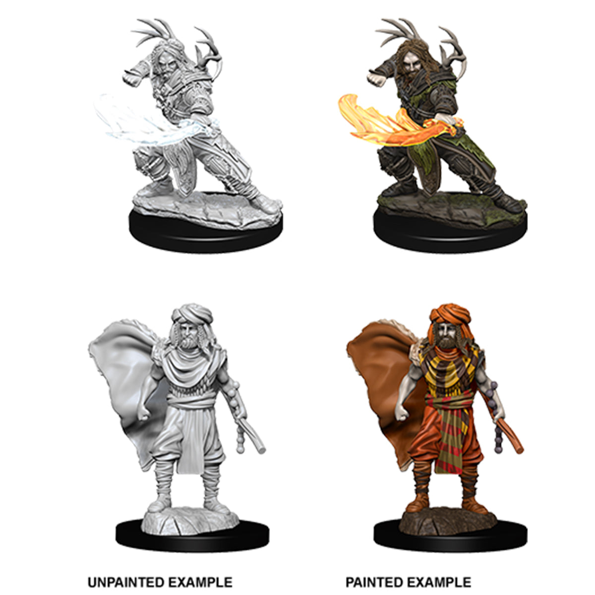 D&D Nolzurs Marvelous Miniatures Male Human Druid - Miniatures - 2