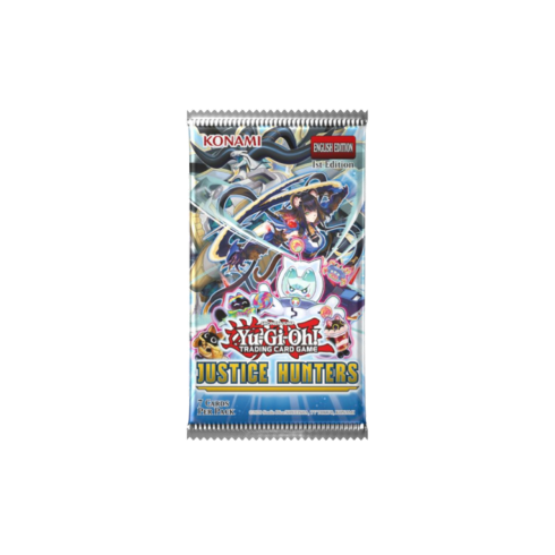 YuGiOh! Justice Hunters Single Booster Pack - Trading Card Games