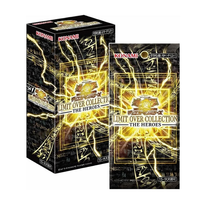 YuGiOh! Limit Over Collection The Heroes Booster Box Japanese - Trading Card Games