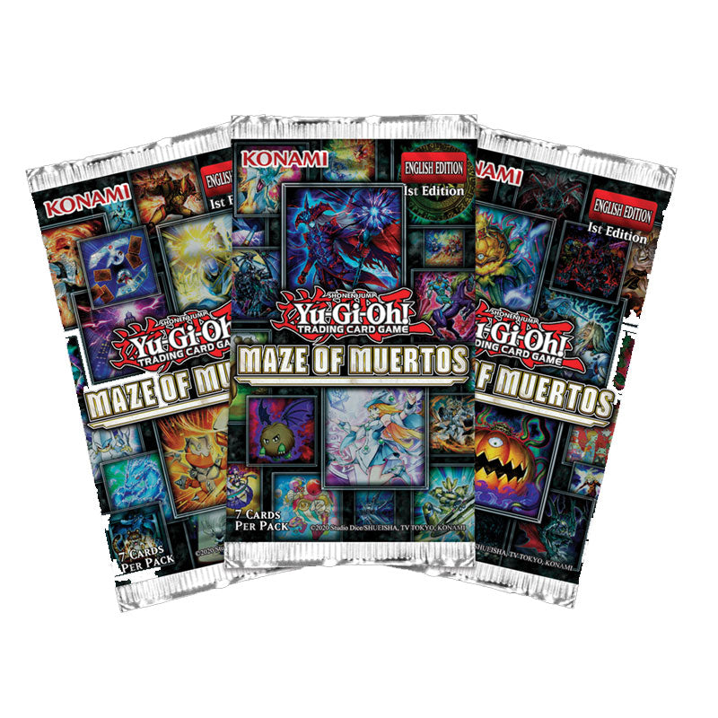 YuGiOh! Maze of Muertos 3-Booster Tuckbox - Trading Card Games