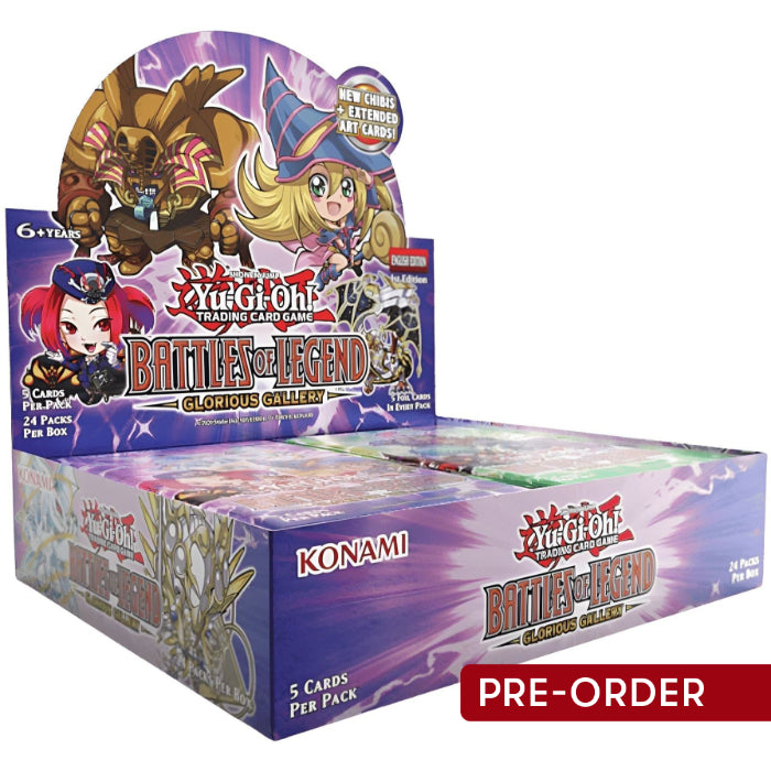 YuGiOh! Battles of Legend Glorious Gallery Booster Box - Trading Card Games