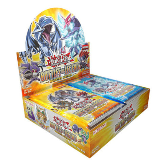 YuGiOh! Battles of Legend: Monster Mayhem Booster Box - Trading Card Games