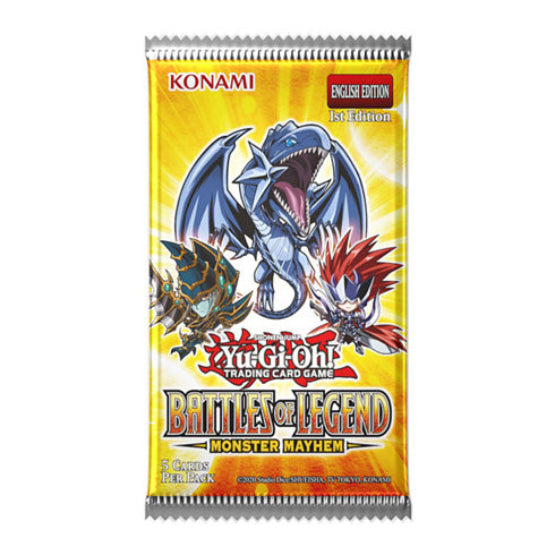 YuGiOh! Battles of Legend: Monster Mayhem Booster Box - Trading Card Games - 2