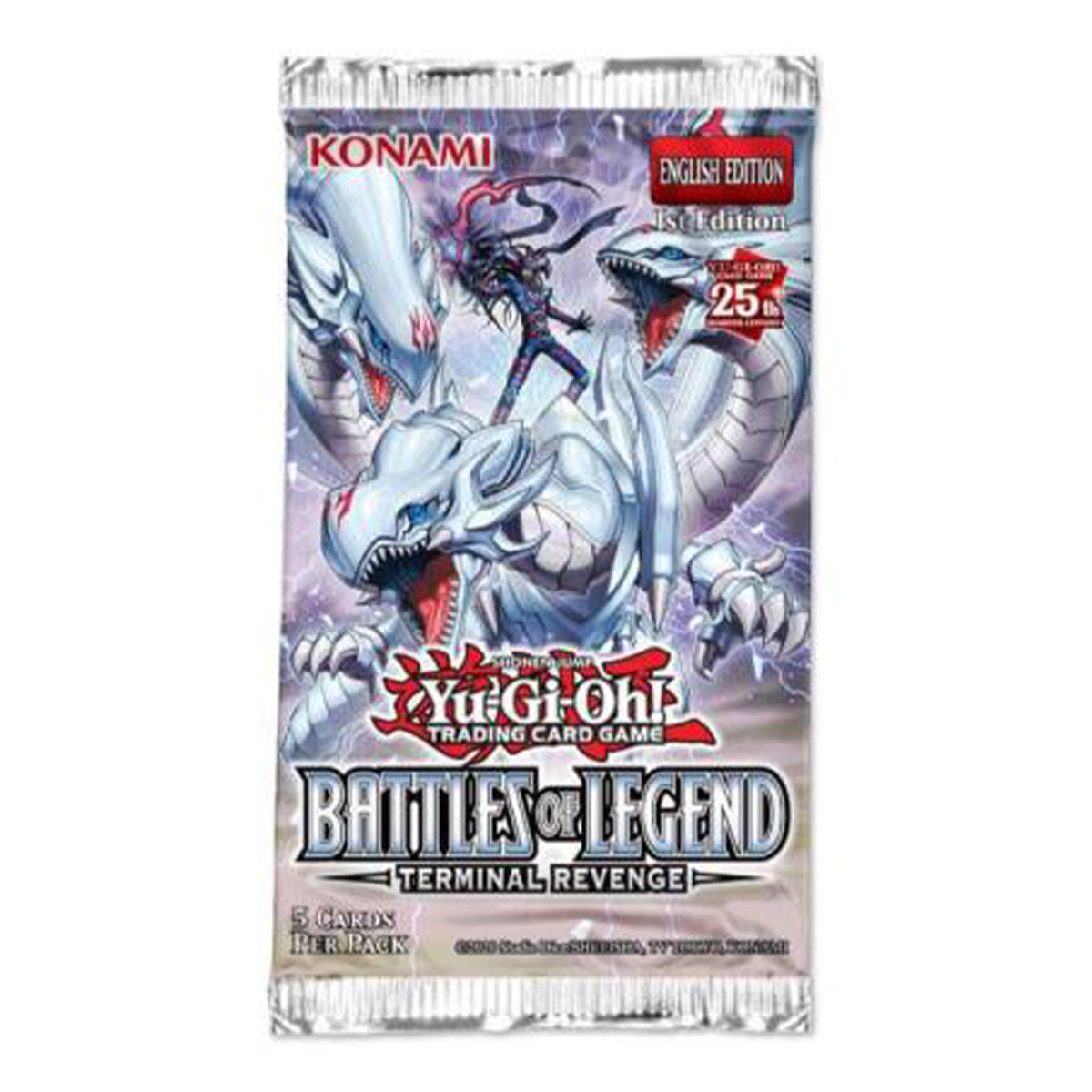 YuGiOh! Battles of Legend: Terminal Revenge Single Booster Pack - Trading Card Games