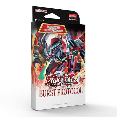YuGiOh! Burst Protocol 3-Booster Tuckbox - Trading Card Games
