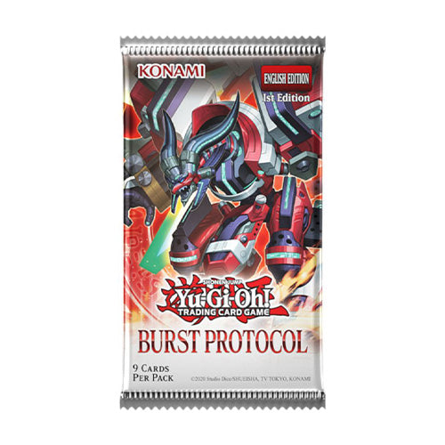 YuGiOh! Burst Protocol Single Booster Pack - Trading Card Games