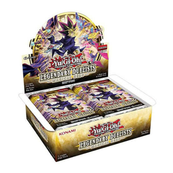 YuGiOh! LED6 Legendary Duelist Magical Hero Booster Box 1st Edition - Trading Card Games