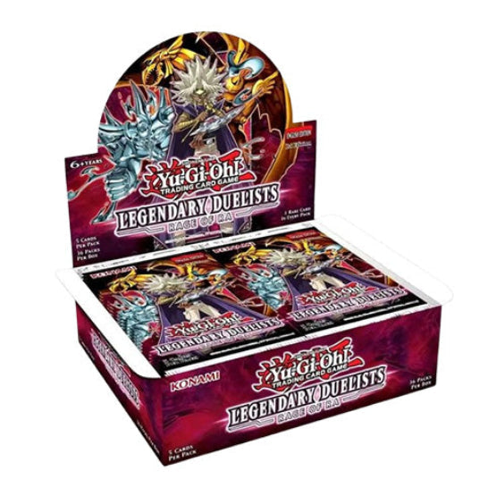 YuGiOh! Legendary Duelist Rage Of Ra 1st Edition Booster Box - Trading Card Games