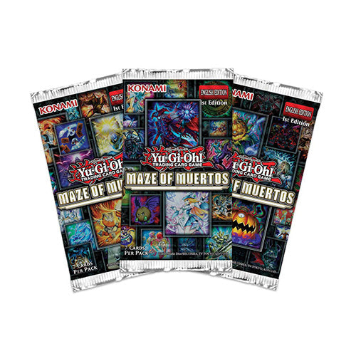 YuGiOh! Maze of Muertos Single Booster Pack - Trading Card Games - 2