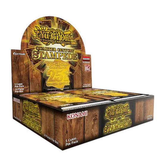 YuGiOh! Quarter Century Stampede Booster Box - Trading Card Games