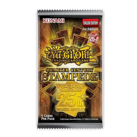 YuGiOh! Quarter Century Stampede Booster Box - Trading Card Games - 2