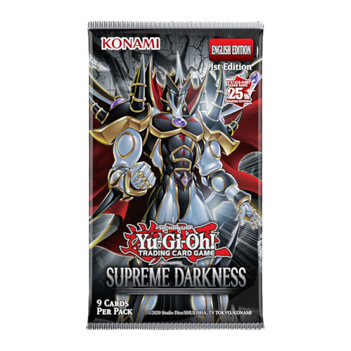 YuGiOh! Supreme Darkness Single Booster Pack - Trading Card Games