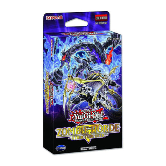 YuGiOh! Zombie Horde Structure Deck 1st Edition - Trading Card Games