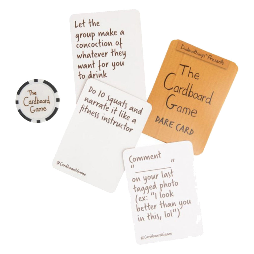 Dudewithsign Presents The Cardboard Game - Board Games - 5