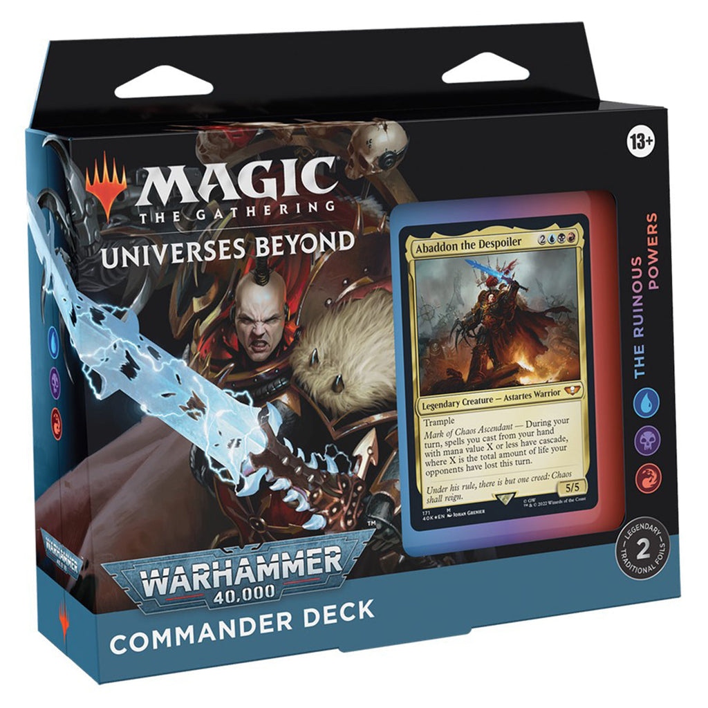 Magic Warhammer 40K Universes Beyond Commander Decks Regular Edition (Set of 4) - Trading Card Games - 2