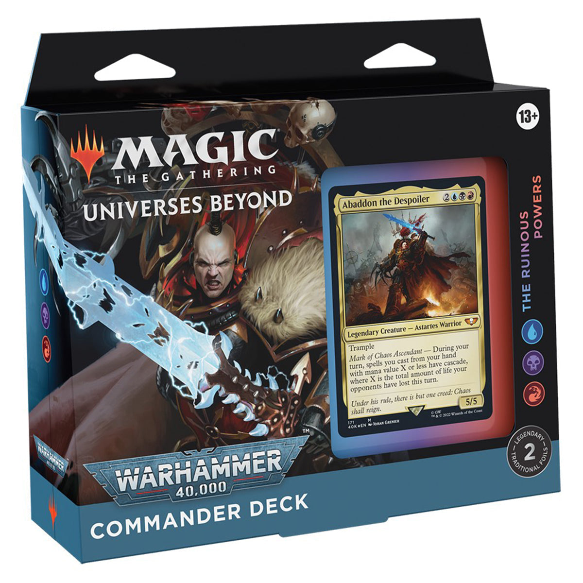 Magic Warhammer 40K Universes Beyond Commander Decks Regular Edition (Set of 4) - Trading Card Games - 2