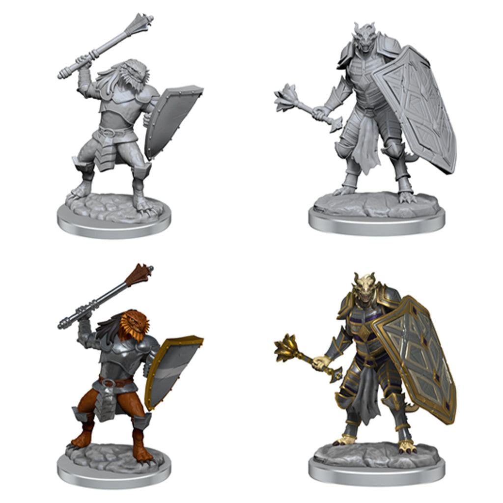 D&D Nolzurs Marvelous Miniatures Dragonborn Clerics - Miniatures - 5