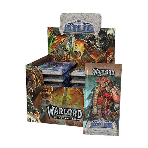 Warlord - Saga of the Storm - Into the Accordlands Booster Box - Trading Card Games
