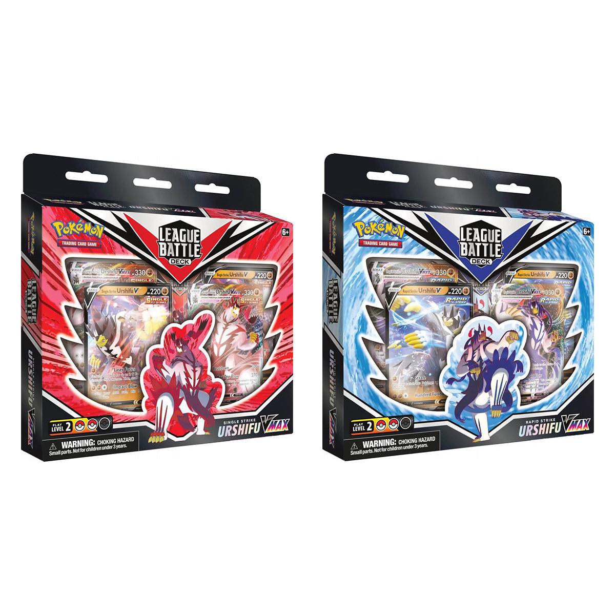 POKEMON Urshifu VMAX League Battle Decks (Pair) - Trading Card Games