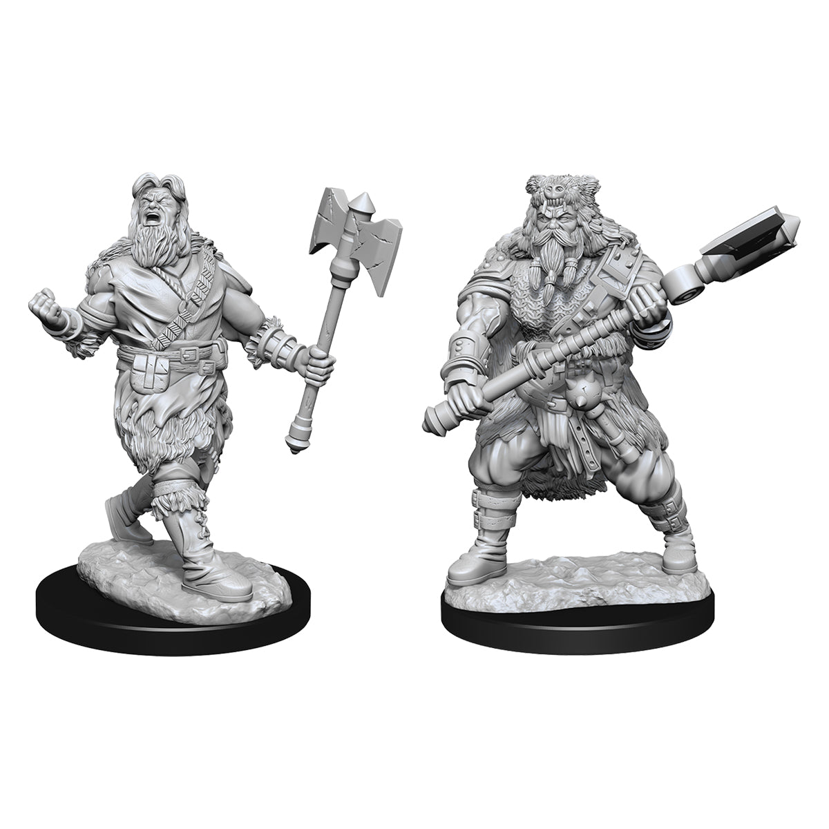 D&D Nolzurs Marvelous Unpainted Miniatures Human Barbarian Male - Miniatures - 3