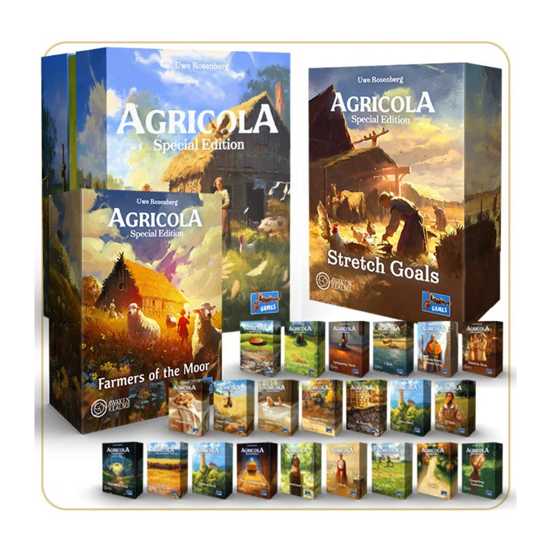 Agricola Special Wooden Edition - Board Games - 2
