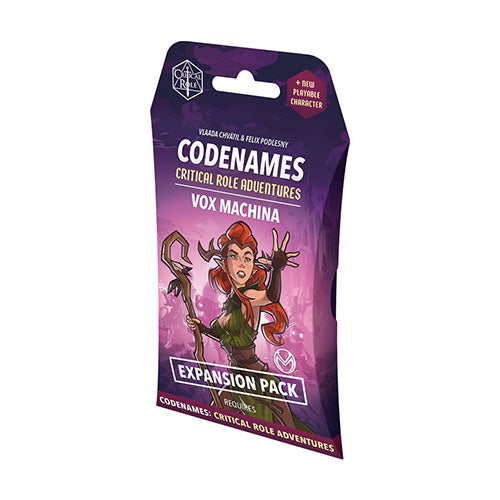 Codenames Critical Role Adventures Vox Machina Expansion Pack - Board Games - 5