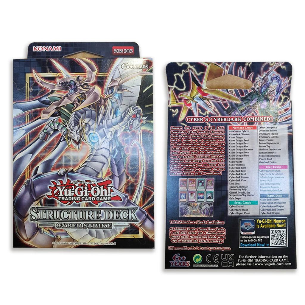 YuGiOh Cyber Strike Structure Deck Unlimited Edition - Trading Card Games - 3