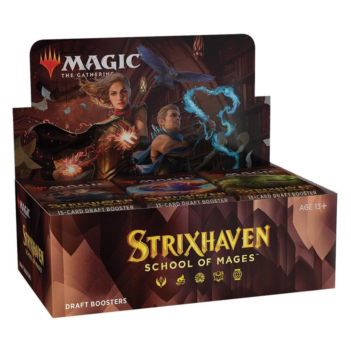 Magic Strixhaven School of Mages Draft Booster Box MTG - Trading Card Games