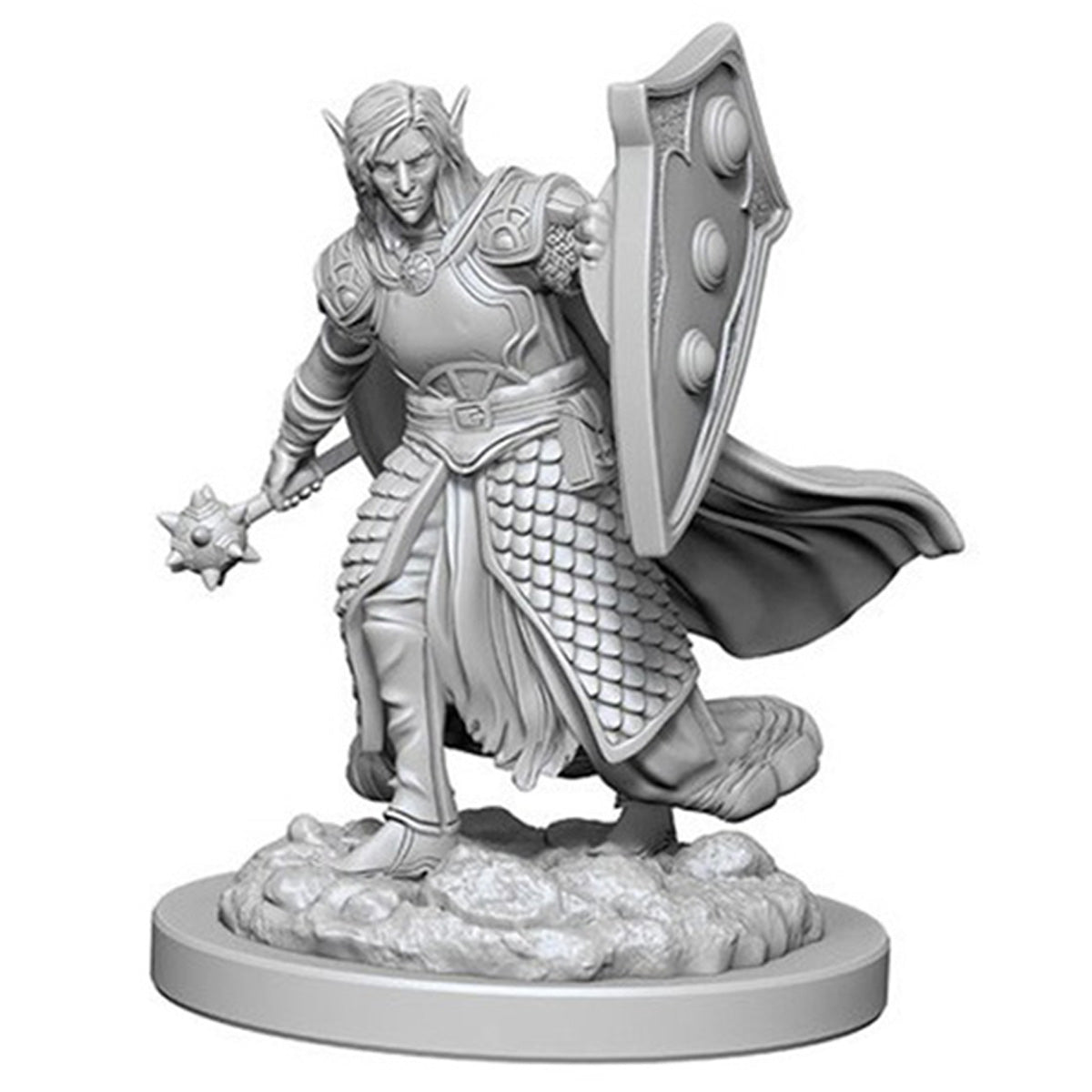 D&D Nolzurs Marvelous Unpainted Minis Elf Male Cleric - Miniatures - 3