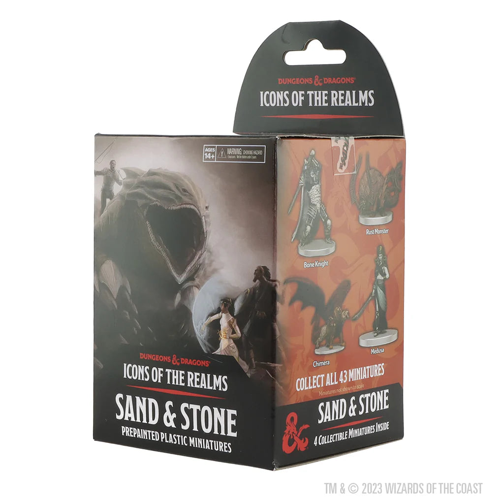 D&D Icons of the Realms Sand & Stone Single Booster Pack - Miniatures