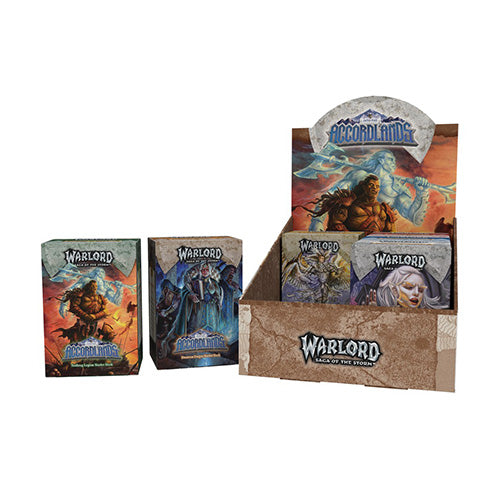 Warlord - Saga of the Storm - Into the Accordlands Starter Decks (Set of 6) - Trading Card Games