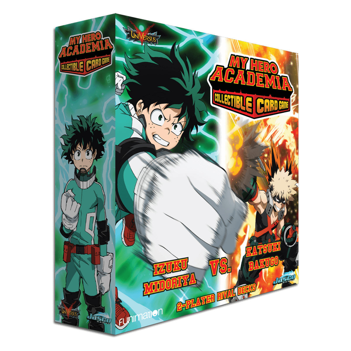 Midoriya vs Bakugo Rival Decks 2-Player My Hero Academia CCG - Trading Card Games